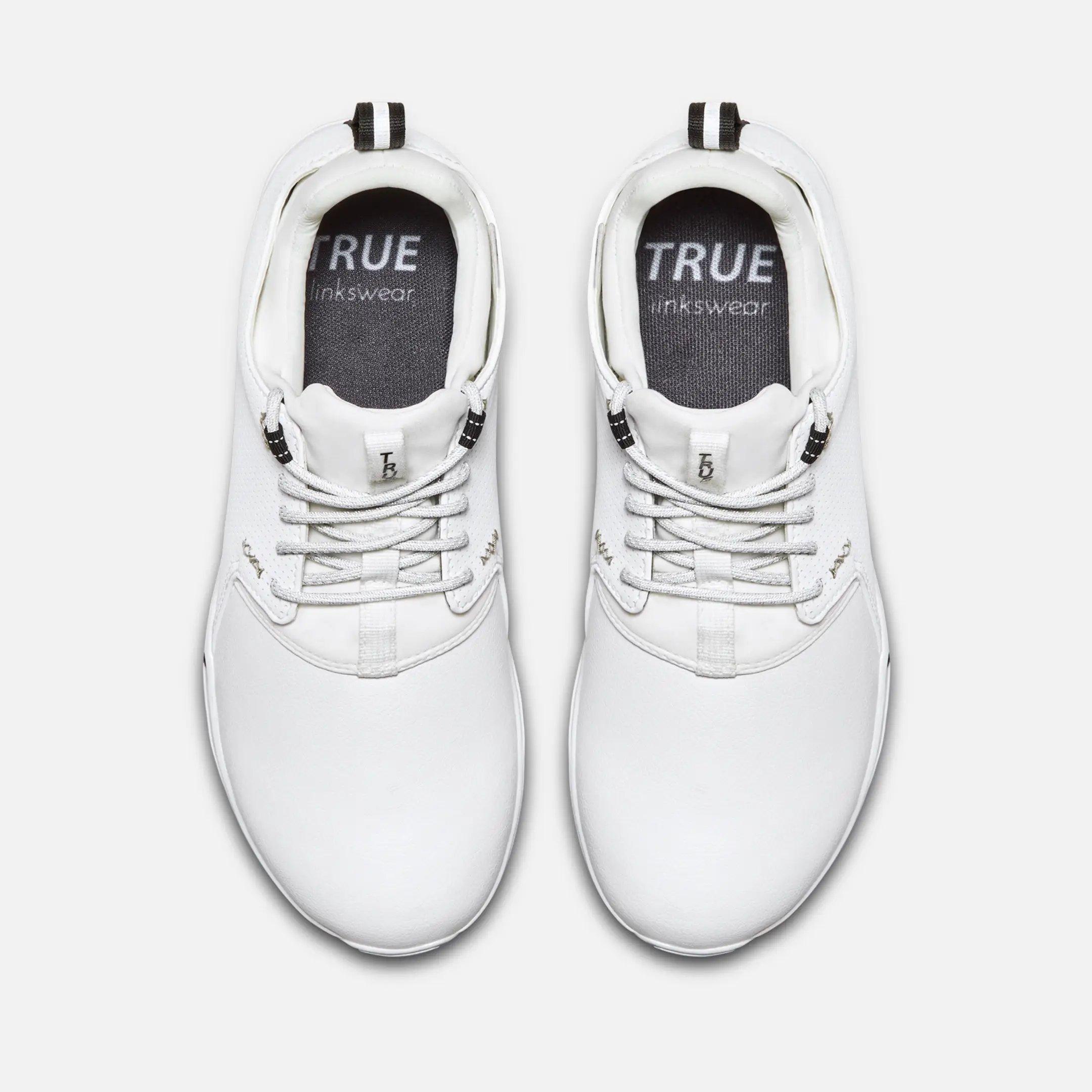 Men's TRUE Original 1.2 Spikeless Golf Shoe - White | TRUE